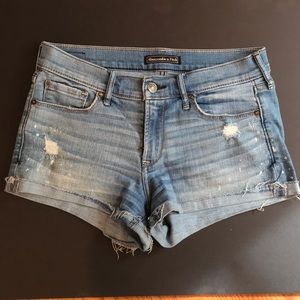 Abercrombie denim shorts